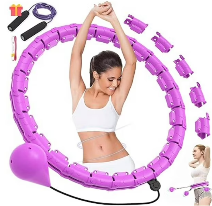 Aro Hula Hoop Fitness – Ejercita, Diviértete y Transforma tu Cintura