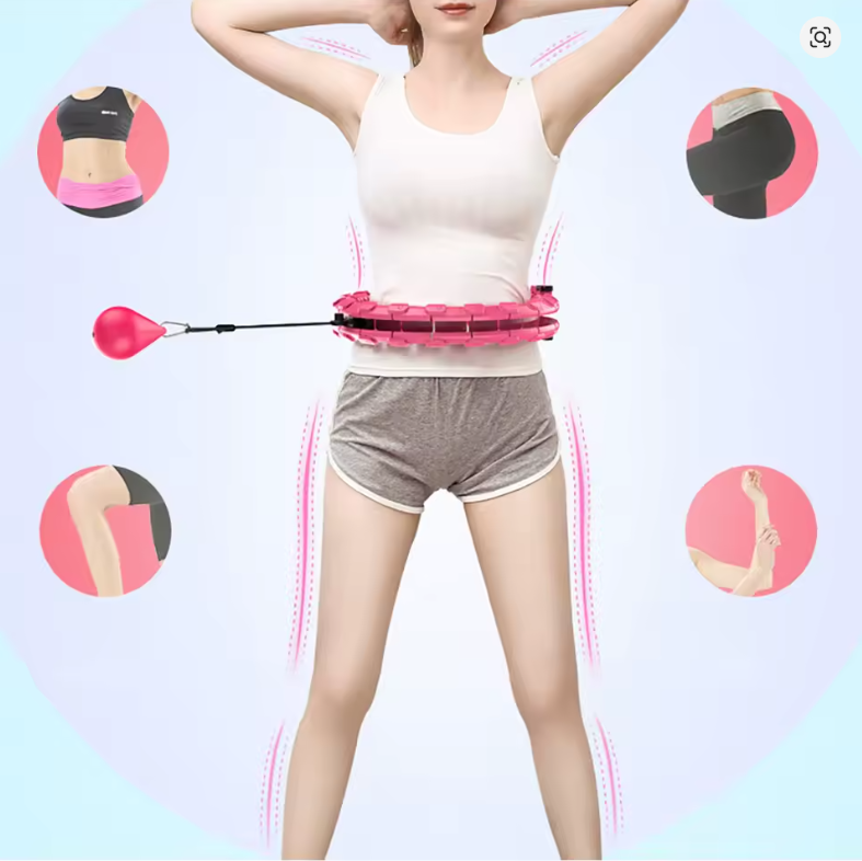Aro Hula Hoop Fitness – Ejercita, Diviértete y Transforma tu Cintura